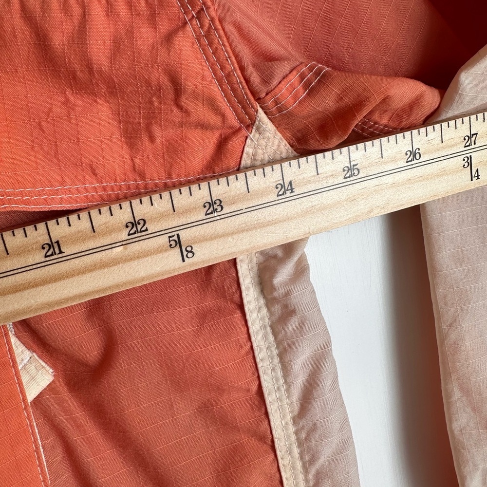 TOMMY HILFIGER Men Vintage Rare 90s Orange Hooded Sail Newport Windbreaker Sz L - Picture 9 of 13